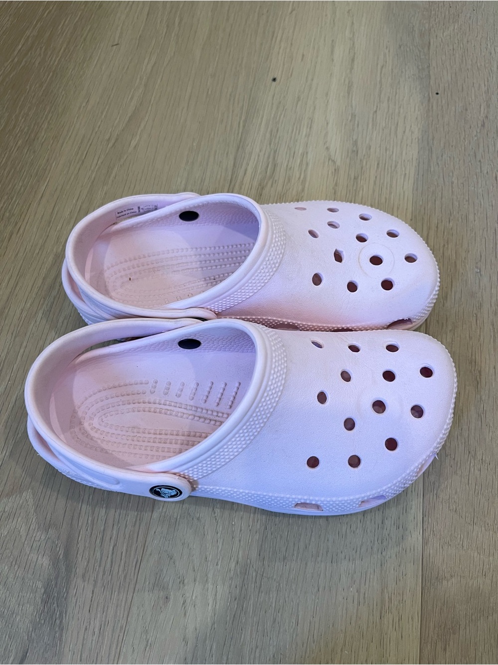 Kids Crocs Pink Milk Size 3